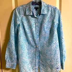Ladies Long Sleeve Talbots SP Blouse